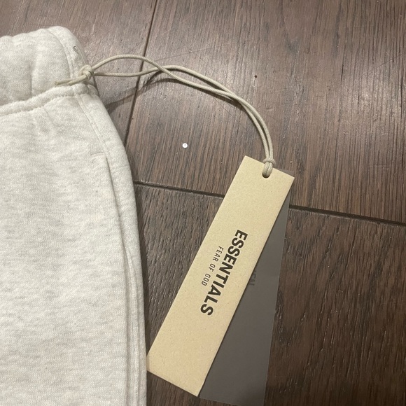 Essentials fear of god light oatmeal pants  - Picture 2 of 4